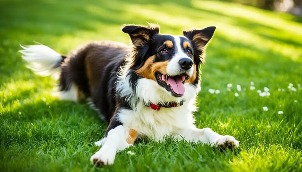 Dog Bowing Or Rolling Over